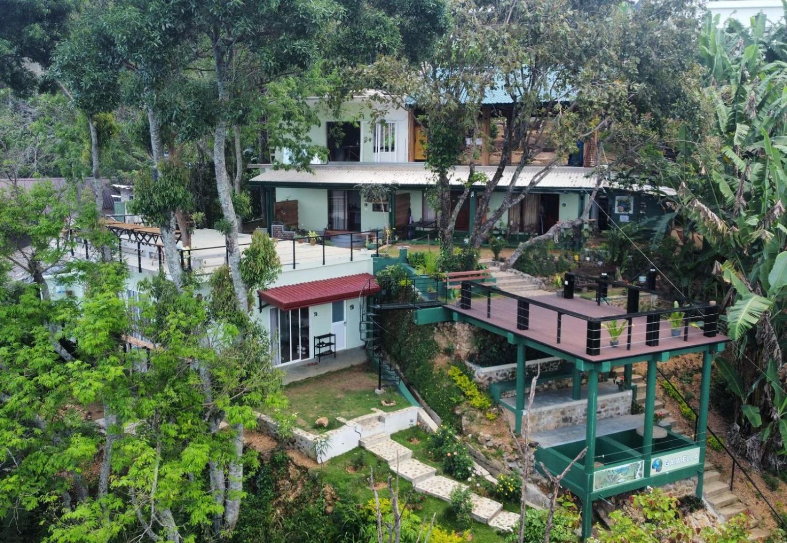 Gaia Ella Ecolodge And Yoga Centre ภายนอก รูปภาพ